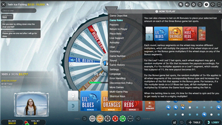 Ice Fishing regole dettaglio